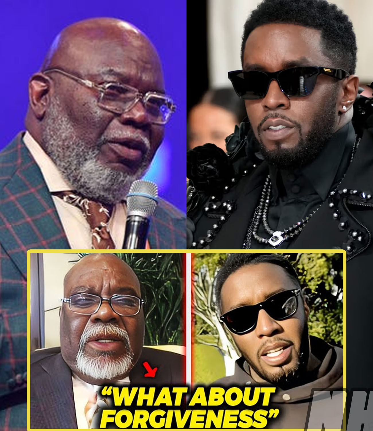 Video Minutes Ago Td Jakes Burst Into Tears After Diddy Takes A