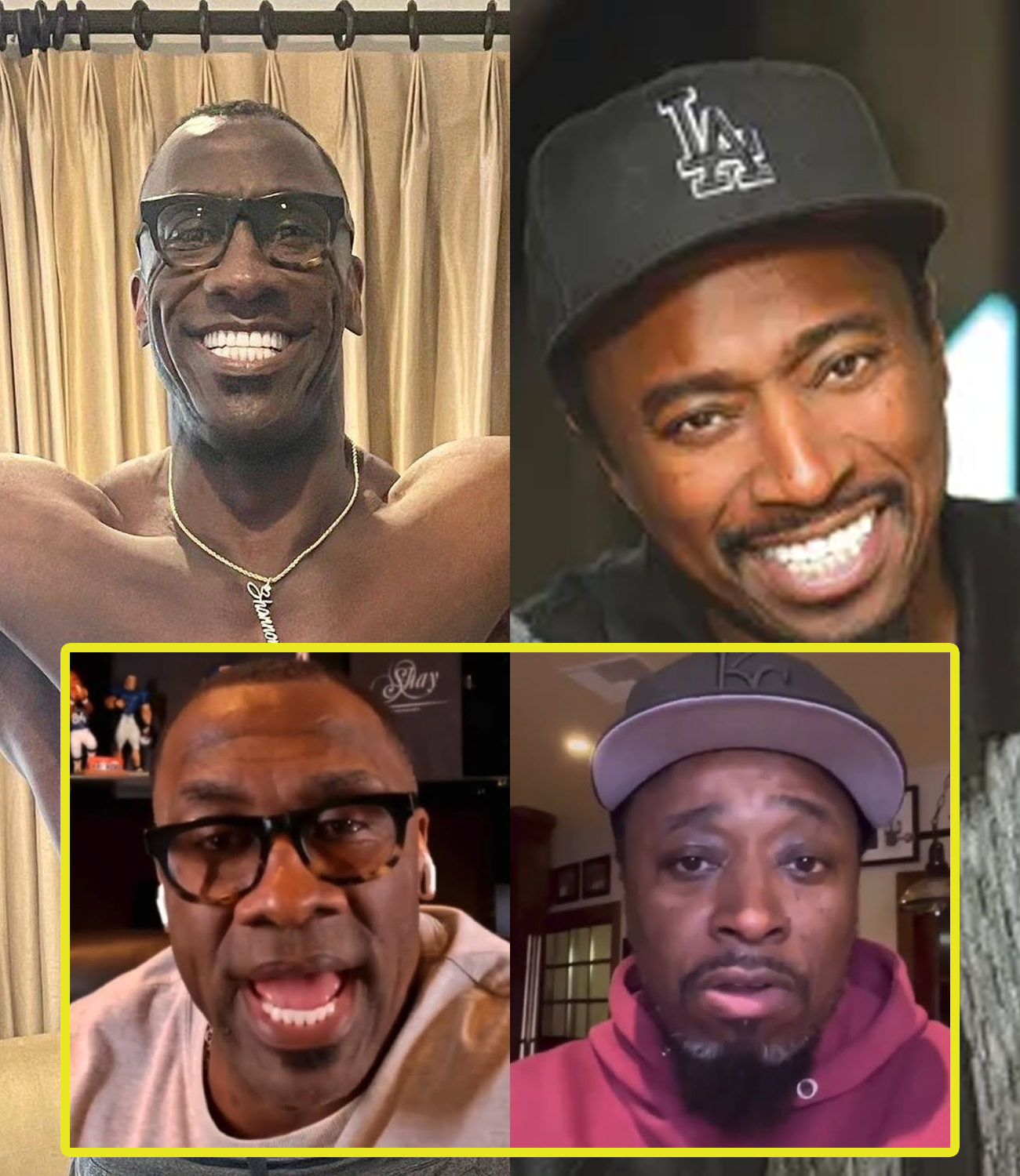 (VIDEO) Shannon Sharpe RESPONDS To Eddie Griffin CALLING Him ZESTY ...